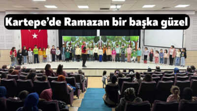 Kartepe Belediyesi’nin Ramazan ayı münasebetiyle düzenlediği geleneksel etkinlikler, Kent Meydanı’nda
