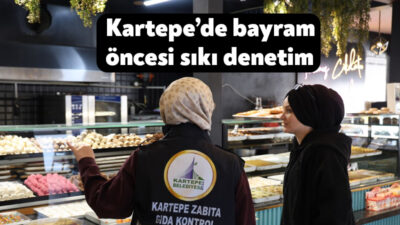 Kartepe Belediyesi, yaklaşan Ramazan Bayramı öncesinde vatandaşların sağlıklı ve güvenli
