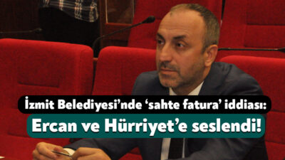 MHP İzmit İlçe Başkanı İlker Kazan, İzmit Belediyesi’ne yüklendi. Kazan,