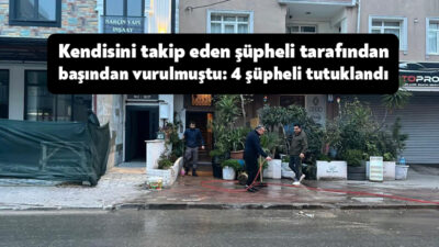 Kocaeli'nin Çayırova ilçesinde bir kişinin evinin önünde tabancayla başından vurularak