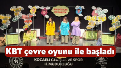 Kocaeli Bölge Tiyatrosu 2025-2026 sezonunu festivallerin dışında yine dolu dolu