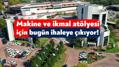 Kocaeli Büyükşehir Belediyesi, araç filosunun bakım ve onarımının gerçekleştiği Makine