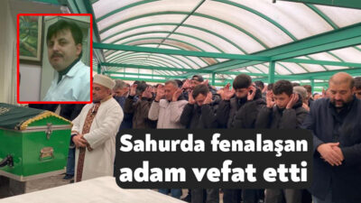 Kocaeli’nin Körfez ilçesinde sahur sırasında evinde rahatsızlanan 49 yaşındaki iki