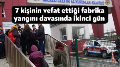 Kocaeli'nin Dilovası ilçesinde parfüm dolum tesisinde çıkan ve 7 kişinin