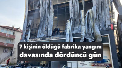 Kocaeli'nin Dilovası ilçesinde 7 kişinin hayatını kaybettiği parfüm dolum tesisi