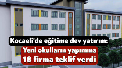Kocaeli’de deprem güvenliği açısından riskli olduğu için yıkılan iki okulun