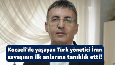 İran'daki gerilimin başladığı ilk günlerde bölgede bulunan ve 50 saatlik