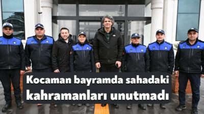 Kartepe Belediye Başkanı Av. M. Mustafa Kocaman, bayram boyunca görev