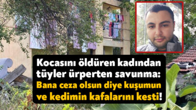 Kocaeli'nin İzmit ilçesinde tartıştığı kocasını silahla vurarak öldüren kadın, ilk