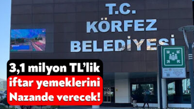Körfez Belediyesi, Ramazan ayındaki iftar yemeklerinin karşılanması için şubat ayında