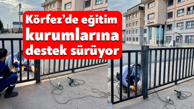 Körfez Belediyesi Etüt ve Proje Müdürlüğü, ilçe genelinde eğitim kurumları