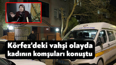 Kocaeli'nin Körfez ilçesinde yatalak annesine yemek hazırladığı sırada evinin mutfağında