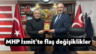 Milliyetçi Hareket Partisi İzmit İlçe Teşkilatı’nda önemli görev değişikliklerine gidildi.