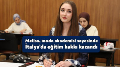 Kocaeli Büyükşehir Belediyesi Moda Akademisi’nde eğitim alan Melisa Avcı, kısa