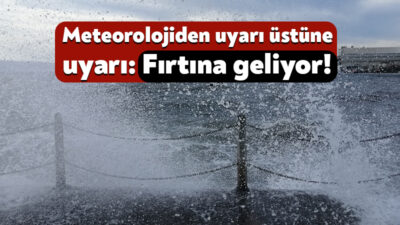 Meteoroloji Genel Müdürlüğü’nün yaptığı son değerlendirmeye göre, Marmara’nın batısında ve