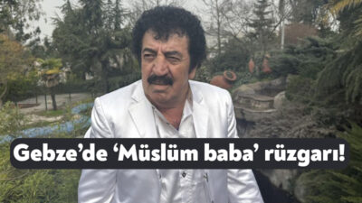 Arabesk müziğinin efsane ismi merhum Müslüm Gürses'e ikizi kadar benzeyen