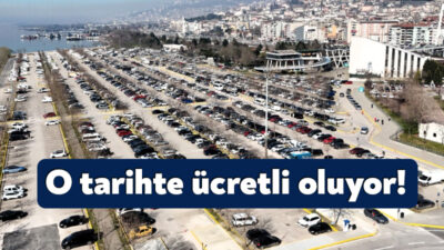 NCTY Otoparkı ücretli oluyor.... Kocaeli Büyükşehir Belediyesi iştirak şirketlerinden Akçapark