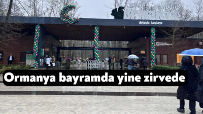 Kocaeli Büyükşehir Belediyesi bünyesinde hizmet veren Ormanya, bayram tatili boyunca