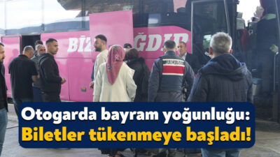 Kocaeli'de Ramazan Bayramı tatili dolayısıyla otogarda yoğunluk yaşanıyor. Memleketlerine ya