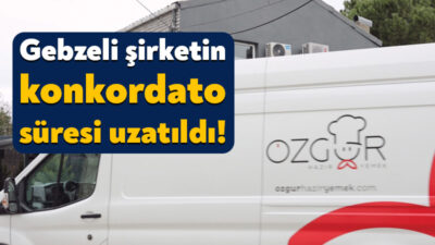 Gebze’de faaliyet gösteren Özgür Hazır Yemek Şirketi’ne dair Aralık 20252’te