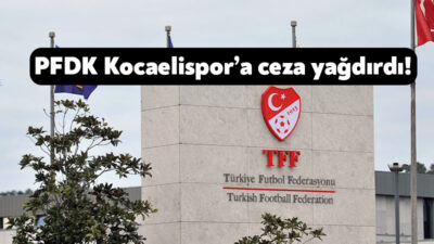 Kocaelispor’da teknik direktör Selçuk İnan ve kulüp yöneticilerine verilen cezalar