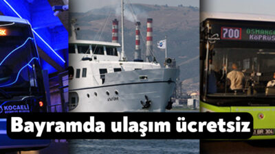 Kocaeli Büyükşehir Belediyesi, Ramazan Bayramı’nda vatandaşların ziyaretlerini rahat ve huzurlu