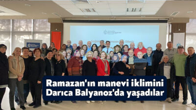Kocaeli Büyükşehir Belediyesi bünyesinde 65 yaş üzeri vatandaşlara hizmet veren