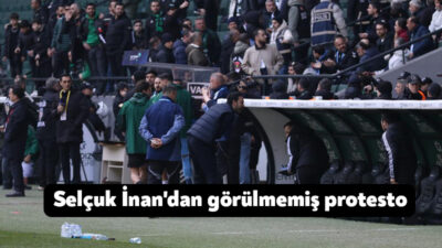 Kocaelispor-Konyaspor maçının uzatma dakikalarında hakem Cihan Aydın'ın penaltı noktasını göstermesine