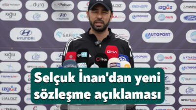 Kocaelispor Teknik Direktörü Selçuk İnan, yeşil-siyahlı takımdaki geleceğine ilişkin yönetimle
