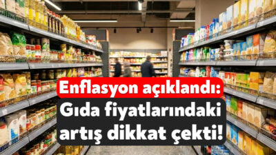 TÜİK, şubat ayı enflasyon rakamlarını açıkladı. Buna göre; aylık enflasyon