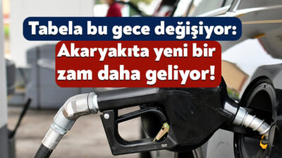 Orta Doğu’da yaşanan savaş, petrol fiyatlarını da vurdu. Akaryakıta gelen