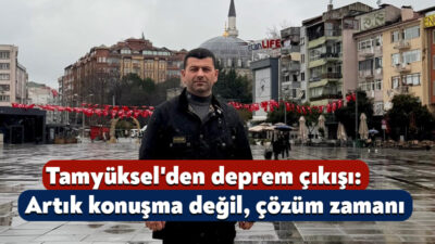 İYİ Parti İzmit İlçe Başkanı Haluk Tamyüksel, 90 günlük saha