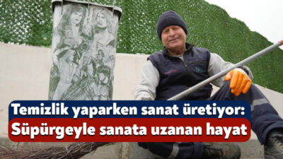 Kocaeli'de çobanlıktan belediyede temizlik işçiliğine uzanan hayatında sanatı yaşatan