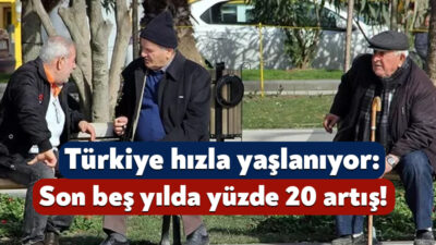 TÜİK, 2025 yılı yaşlılar istatistiklerini açıkladı. Yurttaki yaşlı nüfus oranı