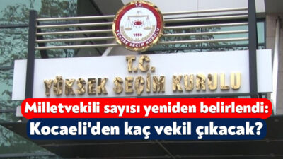 Yüksek Seçim Kurulu (YSK), 2025 yılı nüfus verilerine göre illerin