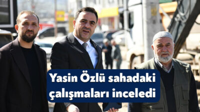 Başiskele Belediye Başkanı M. Yasin Özlü, ilçenin farklı mahallelerinde gerçekleştirilen