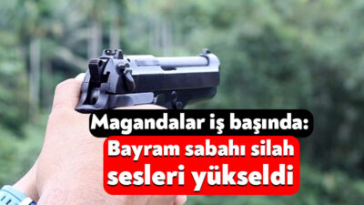 Kocaeli’de Ramazan Bayramı silah sesleriyle başladı. Yetkililerin uyarılarını dikkate almayan