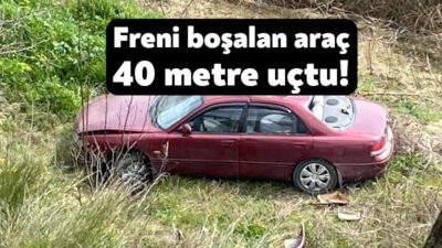 D-100 karayolunun Kocaeli geçişinde sürücüsünün fren arızasını kontrol etmek için