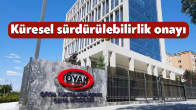 OYAK Çimento, küresel ölçekte en güvenilir iş sürdürülebilirliği derecelendirme platformlarından
