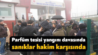 Kocaeli'nin Dilovası ilçesinde 7 kişinin hayatını kaybettiği parfüm dolum tesisi