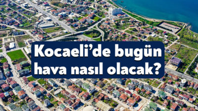 Meteoroloji verilerine göre Kocaeli’de Mayıs ayının ilk günlerinde yağışlı ve