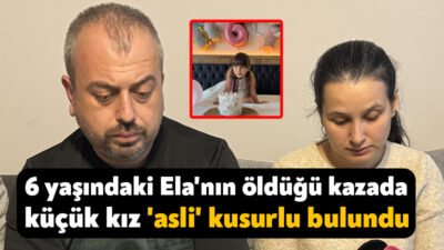 Kocaeli'nin Gebze ilçesinde 6 yaşındaki ilkokul öğrencisi Ela Tabakoğlu'nun okul