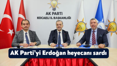 AK Parti Kocaeli İl Yönetim Kurulu Toplantısı, İl Başkanı Şahin