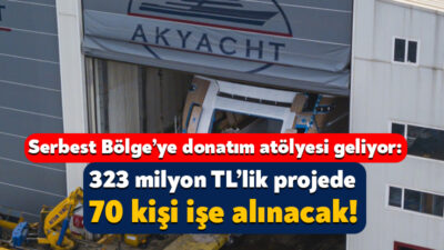 Başiskele’de faaliyet gösteren Akyacht Şirketi, donatım atölyesi kurmak için ÇED