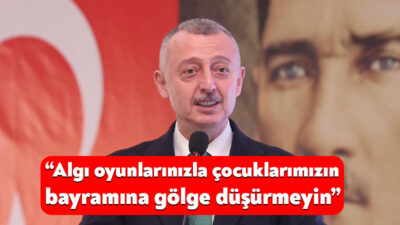 Kocaeli Büyükşehir Belediye Başkanı Tahir Büyükakın, "23 Nisan Etkinlikleri İptal
