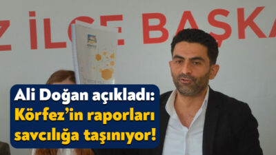 CHP Körfez Belediyesi Meclis Üyesi ve Grup Başkanvekili Ali Doğan,