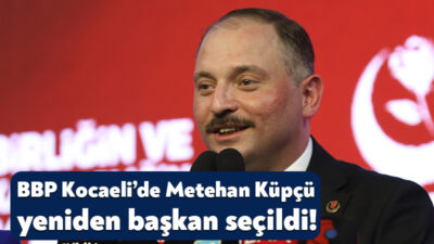 BBP Kocaeli Olağan İl Kongresi bugün gerçekleştirildi. Genel Başkan Mustafa