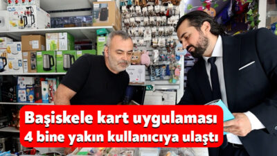 Başiskele Kart uygulaması 4 bine yakın kullanıcıya ulaşarak ilçe genelinde