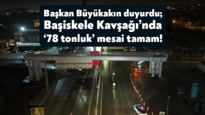 Kocaeli Büyükşehir Belediye Başkanı Tahir Büyükakın, Başiskele Kavşağı Koridor Projesi