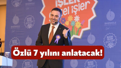 M.Yasin Özlü Başiskele'de 7 yıldır gerçekleştirdiği hizmet ve eserleri düzenlenen